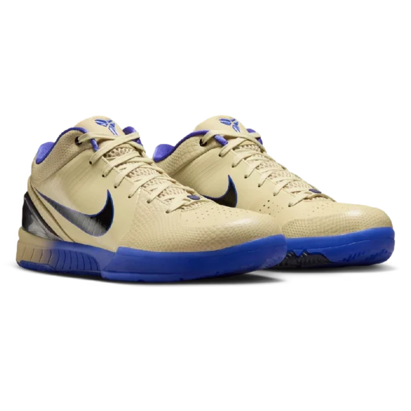 ⁦Nike Kobe IV Protro x FC Barcelona Team Gold Persian Violet⁩ – תמונה ⁦2⁩