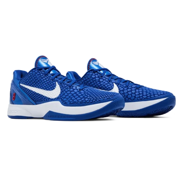⁦Nike Kobe 6 Protro "Dodgers" Game Royal White⁩ – תמונה ⁦2⁩