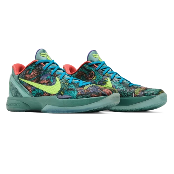⁦Nike Kobe 6 "Prelude" Cannon Purple Venom Turf Orange⁩ – תמונה ⁦2⁩