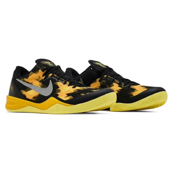 ⁦Nike Kobe 8 System Sulfur Electric Black Vivid Sulfur Electric Yellow⁩ – תמונה ⁦2⁩