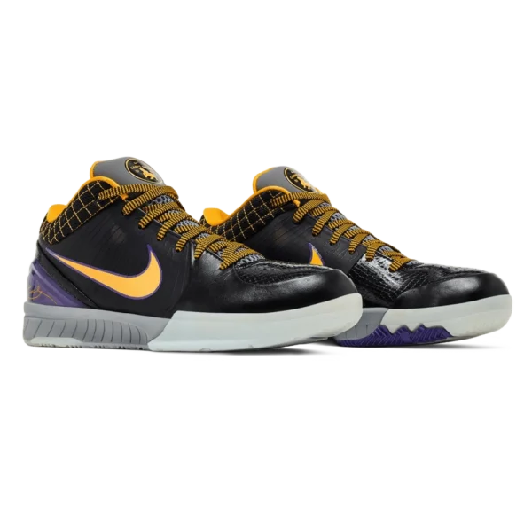 ⁦Nike Kobe 4 Protro Black Del Sol Varsity Purple⁩ – תמונה ⁦2⁩