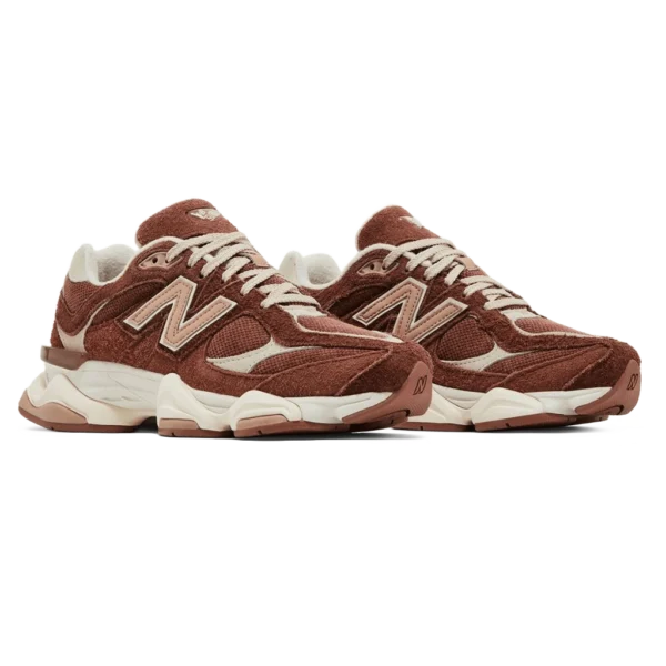 ⁦New Balance 9060 Rich Oak Timberwolf⁩ – תמונה ⁦2⁩