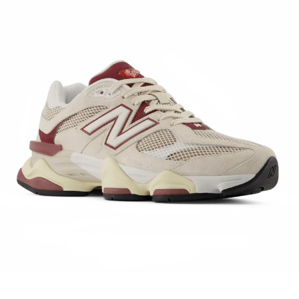 ⁦New Balance 9060 Linen Burgundy⁩ – תמונה ⁦2⁩