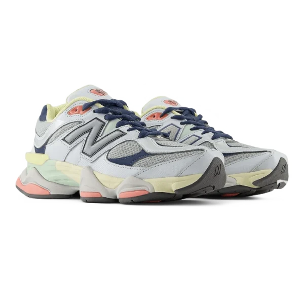 ⁦New Balance 9060 Grey Yellow Navy⁩ – תמונה ⁦2⁩