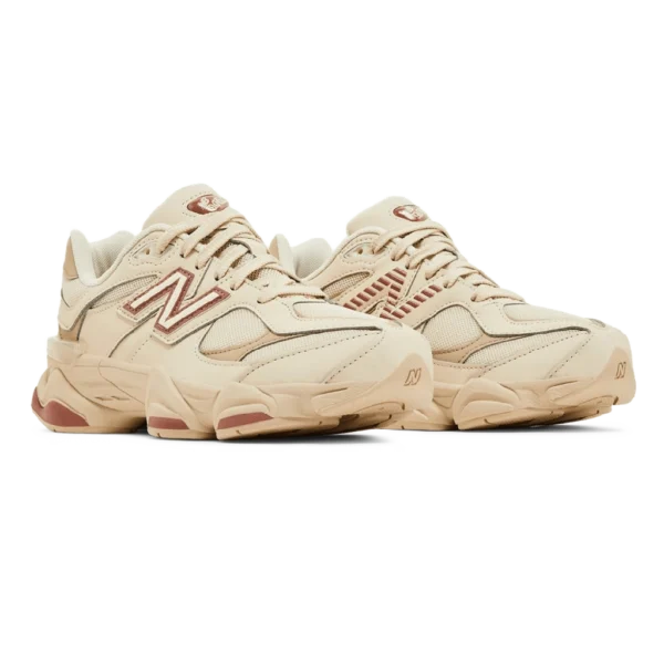 ⁦New Balance 9060 Bone Maroon⁩ – תמונה ⁦2⁩