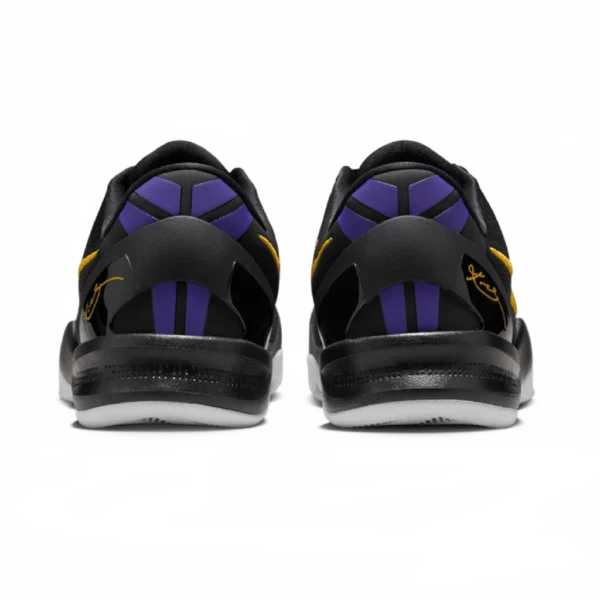 ⁦Nike Kobe 8 Protro "Lakers Away" Black Gold Court Purple⁩ – תמונה ⁦3⁩