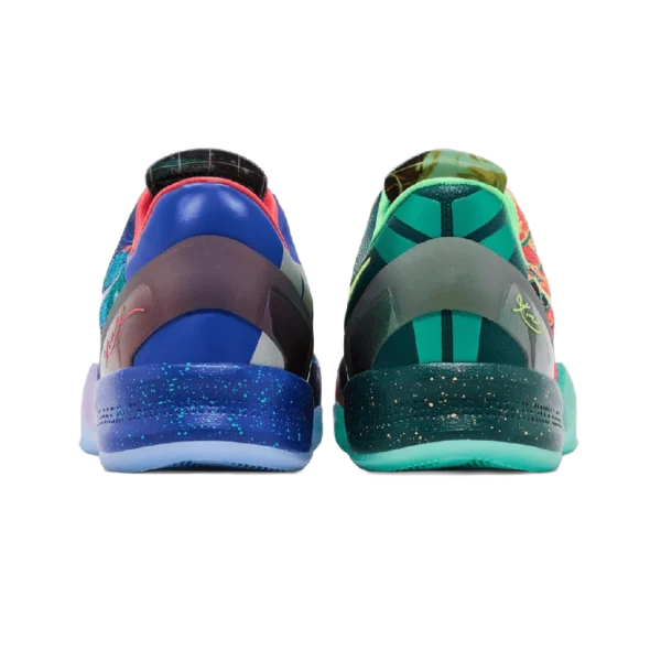 ⁦Nike Kobe 8 Protro "What The Kobe" Green Orange Blue⁩ – תמונה ⁦3⁩