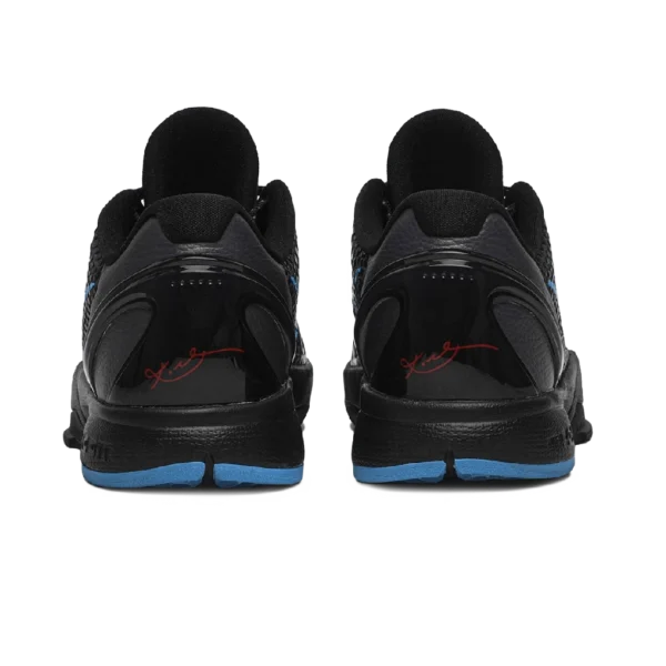 ⁦Nike Kobe 6 "Dark Knight" Dark Grey Blue Glow⁩ – תמונה ⁦3⁩