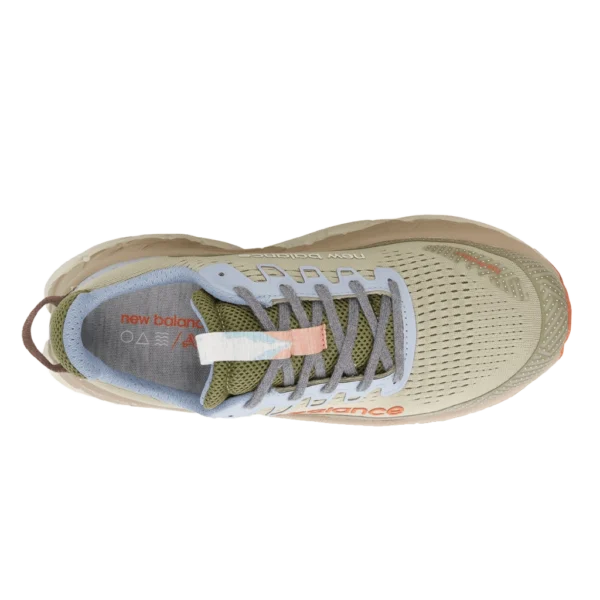 ⁦New Balance Fresh Foam X More Trail v3 Fatigue Green Poppy⁩ – תמונה ⁦4⁩