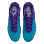 ⁦Nike Kobe 9 Low Protro Fierce Purple White Blue Lagoon⁩ – תמונה ⁦4⁩