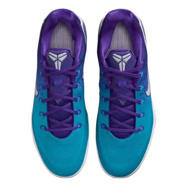 ⁦Nike Kobe 9 Low Protro Fierce Purple White Blue Lagoon⁩ – תמונה ⁦4⁩
