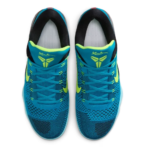 ⁦Nike Kobe 9 Elite Low Protro Neo Turquoise Volt⁩ – תמונה ⁦4⁩