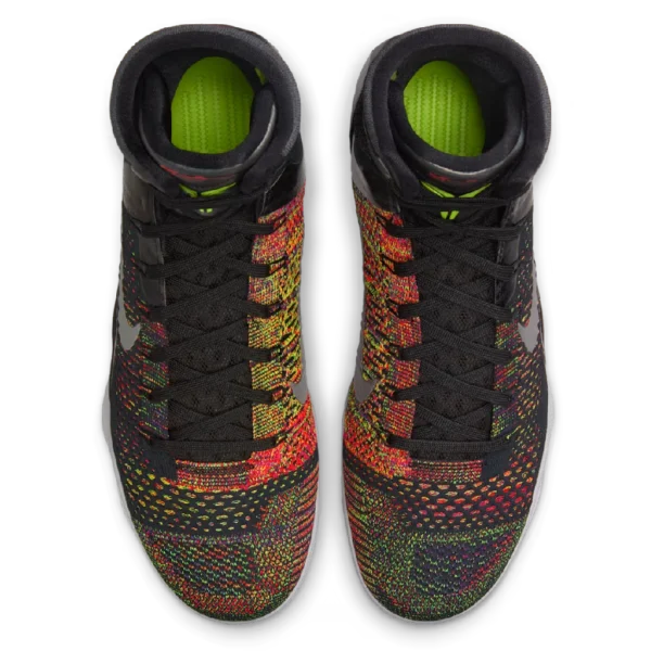 ⁦Nike Kobe 9 Elite Protro Masterpiece Black Metallic Silver⁩ – תמונה ⁦4⁩