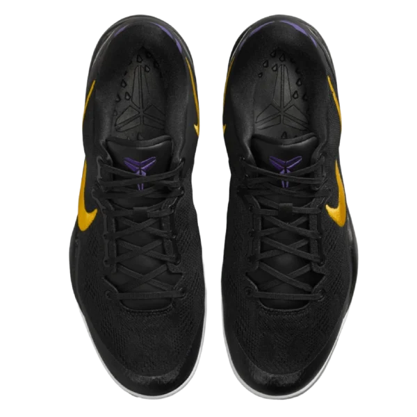 ⁦Nike Kobe 8 Protro "Lakers Away" Black Gold Court Purple⁩ – תמונה ⁦4⁩