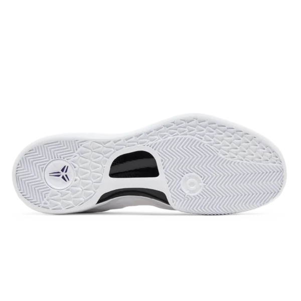 ⁦Nike Kobe 8 Protro "Lakers Home" White Court Purple Gold⁩ – תמונה ⁦4⁩