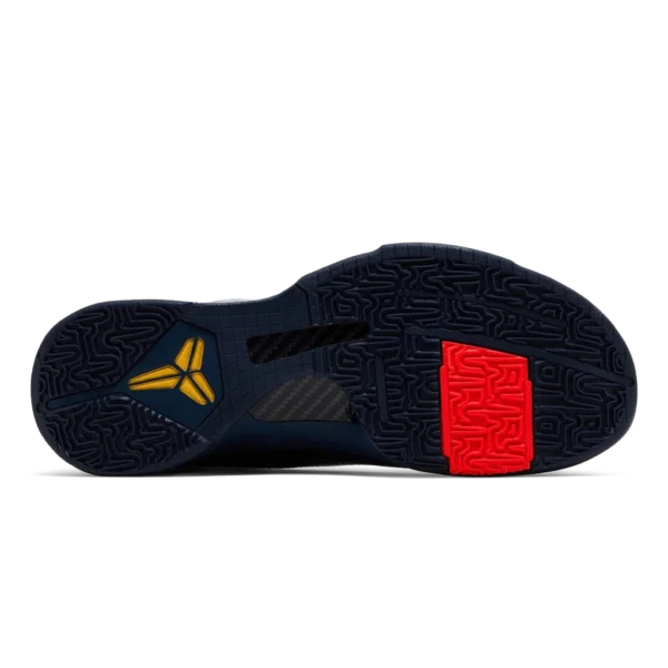 ⁦Nike Kobe 5 Protro "Indiana Fever" Midnight Navy Bright Crimson⁩ – תמונה ⁦4⁩