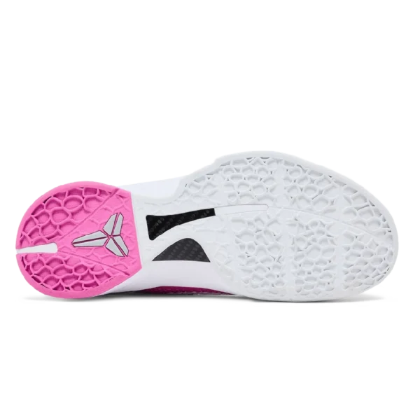 ⁦Nike Kobe 6 Protro "Think Pink" Pinkfire White Metallic Silver⁩ – תמונה ⁦4⁩