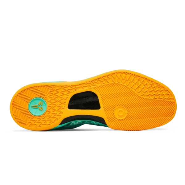 ⁦Nike Kobe 8 System Green Glow Laser Orange⁩ – תמונה ⁦4⁩