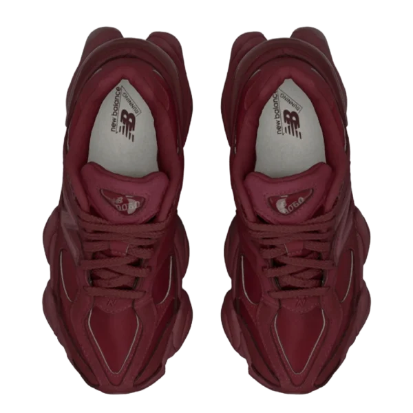 ⁦New Balance 9060 Burgundy⁩ – תמונה ⁦4⁩