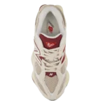 ⁦New Balance 9060 Linen Burgundy⁩ – תמונה ⁦3⁩