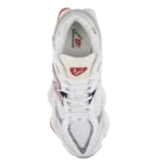 ⁦New Balance 9060 White Red⁩ – תמונה ⁦3⁩