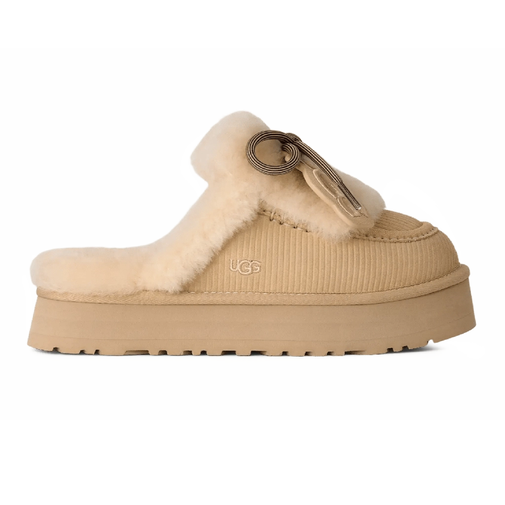 1 UGG Disquette Heritage Slippers Sand Castle – תמונה 1