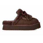 UGG Disquette Heritage Slippers Burnt Cedar