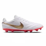 Nike Tiempo Ligera Pro White Bright Crimson