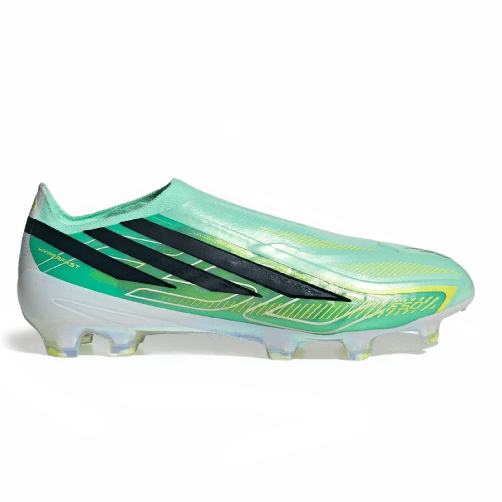 1 Adidas F50 Hyperfast Elite Laceless Firm Pulse Mint Core Black – תמונה 1