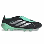 Adidas Predator Elite Fold-Over Tongue Firm Core Black Silver Metallic