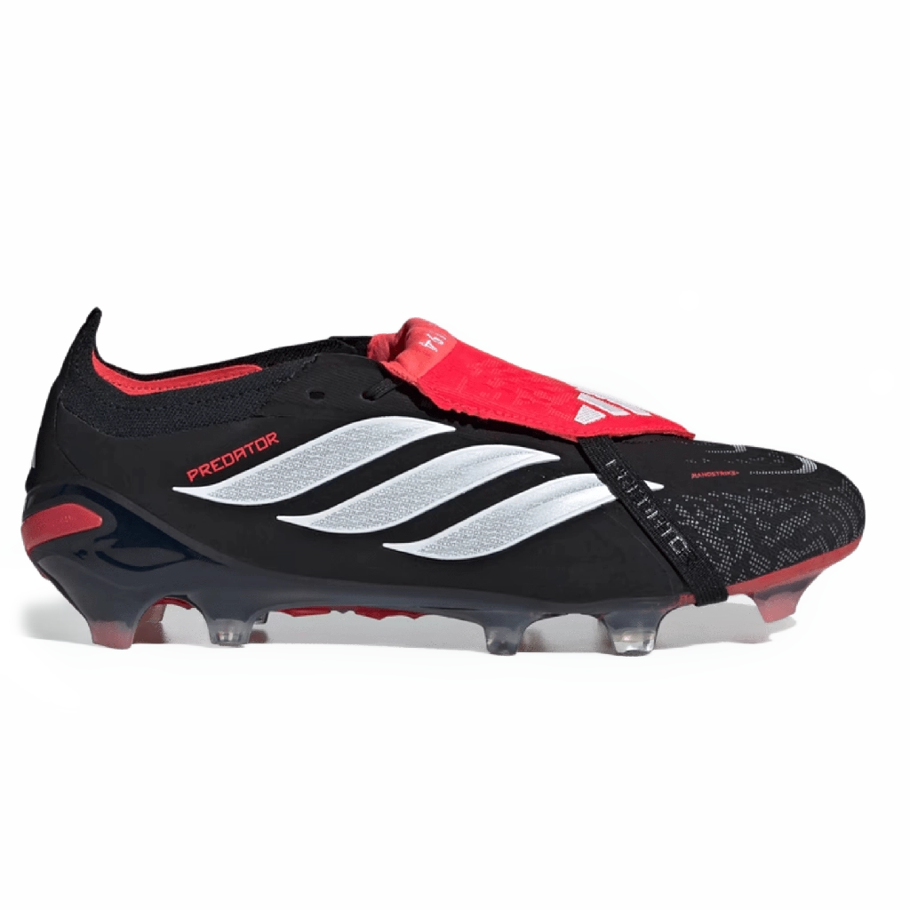 1 Adidas Predator Elite Fold-Over Tongue Firm Core Black Lucid Red – תמונה 1