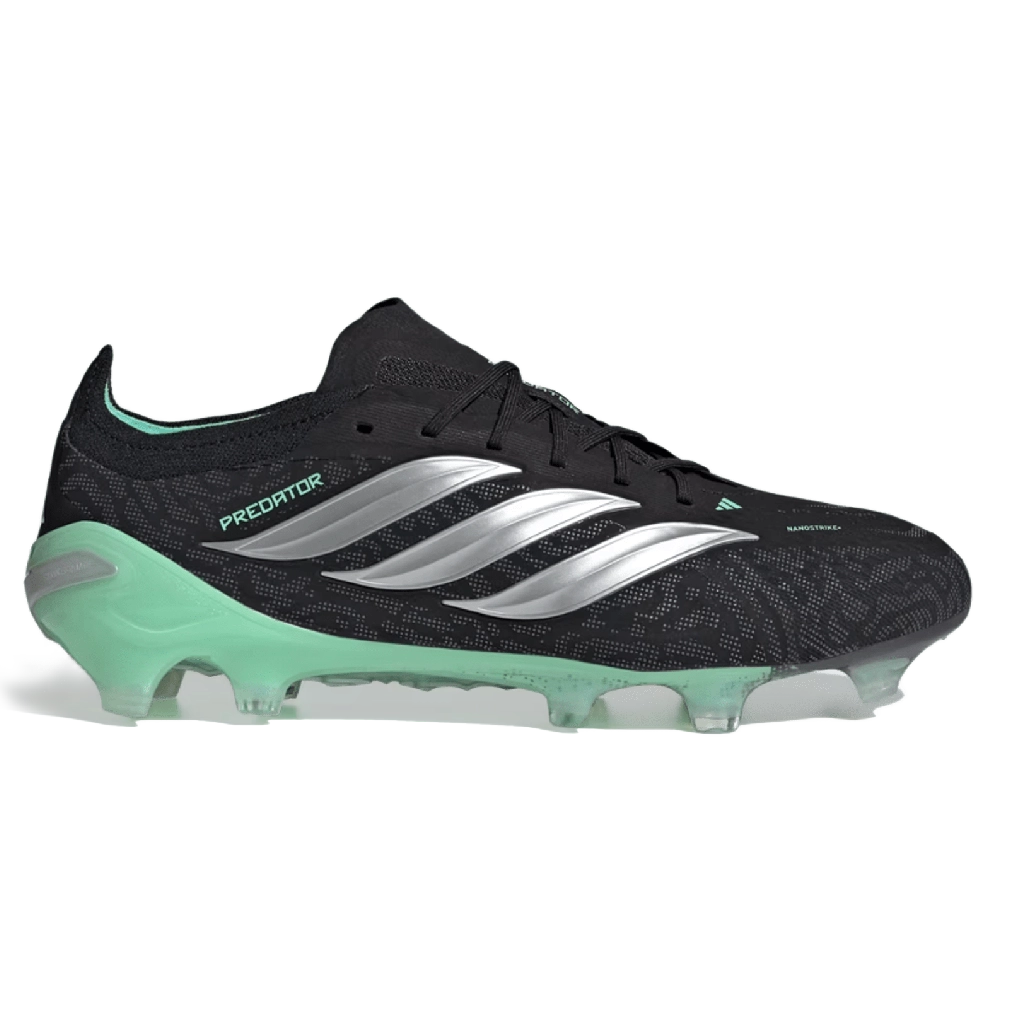 1 Adidas Predator Elite Firm Core Black Silver Pulse Mint – תמונה 1
