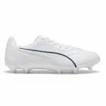 Puma King Platinum White Metallic Gold Black