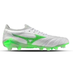 Mizuno Morelia Neo IV Beta Japan White Neon Green Cool Gray