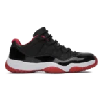 Air Jordan 11 Retro Low "Bred" Black True Red White