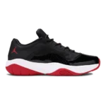Air Jordan 11 CMFT Low "Bred" Black Red White