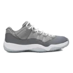 Air Jordan 11 Retro Low Medium Grey White Gunsmoke