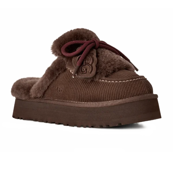 ⁦UGG Disquette Heritage Slippers Burnt Cedar⁩ – תמונה ⁦2⁩