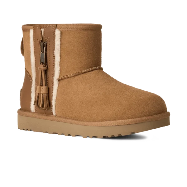 ⁦UGG Retrochic Zipper Boots Chestnut⁩ – תמונה ⁦2⁩
