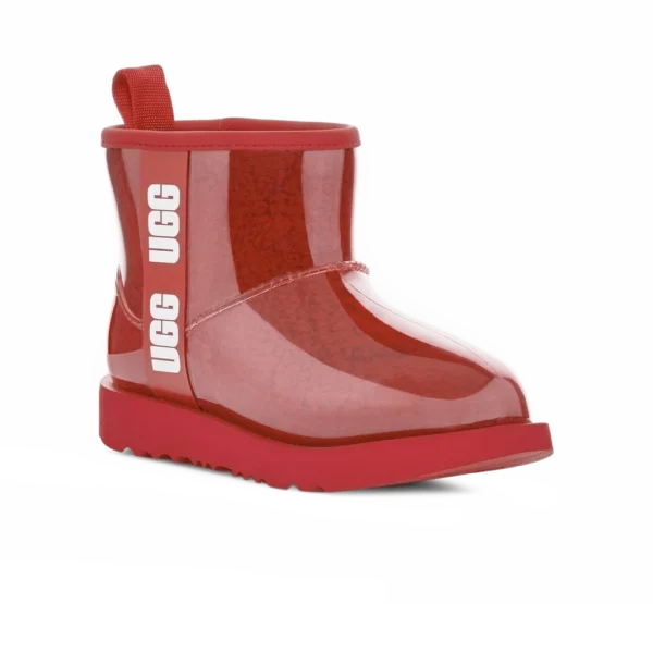 ⁦UGG Classic Clear Mini Boots Samba Red⁩ – תמונה ⁦2⁩
