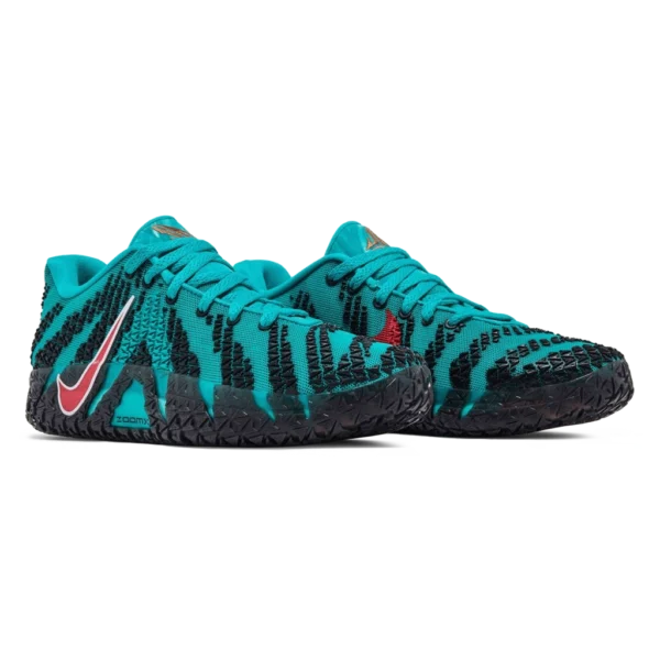 ⁦Nike Ja 3 Turbo Green Black White⁩ – תמונה ⁦2⁩