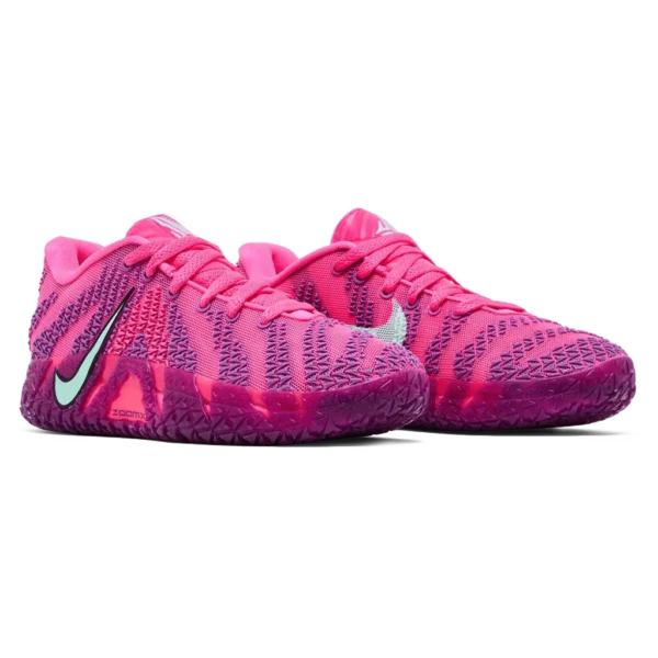 ⁦Nike Ja 3 Hyper Pink Black Viotech⁩ – תמונה ⁦2⁩
