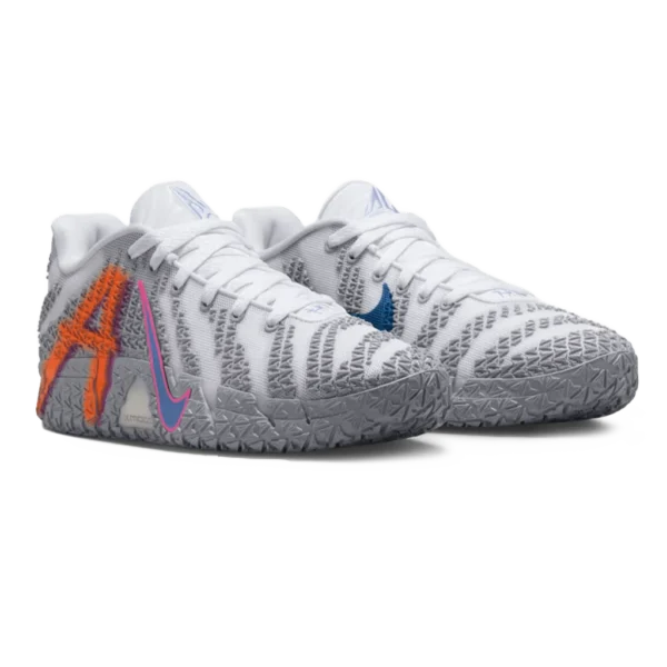 ⁦Nike Ja 3 "Light Show" White Blue⁩ – תמונה ⁦2⁩