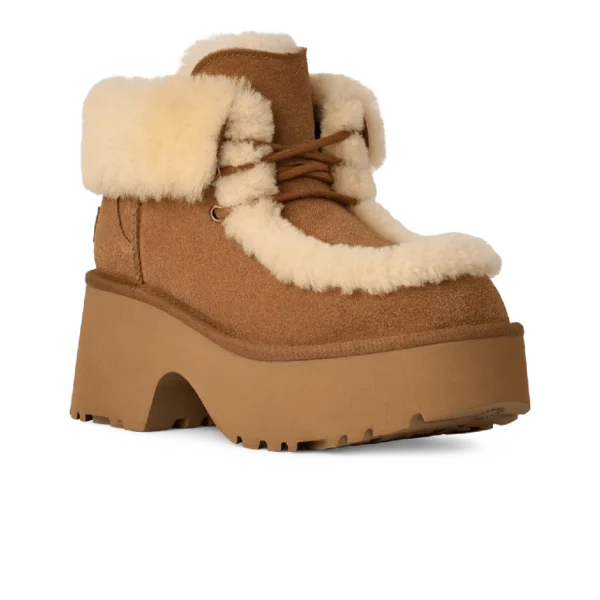 ⁦UGG Esmee Lace-Up Boot Chestnut⁩ – תמונה ⁦2⁩