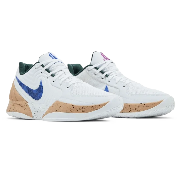 ⁦Nike Ja 2 "In The Woods" White Astronomy Blue Hemp⁩ – תמונה ⁦2⁩