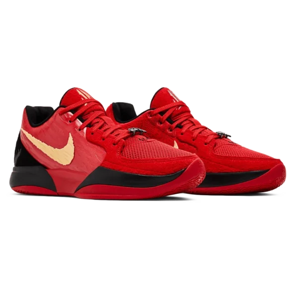 ⁦Nike Ja 2 "Nightmare" University Red Celestial Gold⁩ – תמונה ⁦2⁩