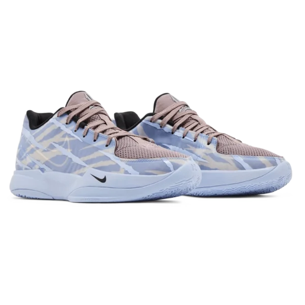 ⁦Nike Ja 2 "Induction" Taupe Grey Cobalt Bliss⁩ – תמונה ⁦2⁩