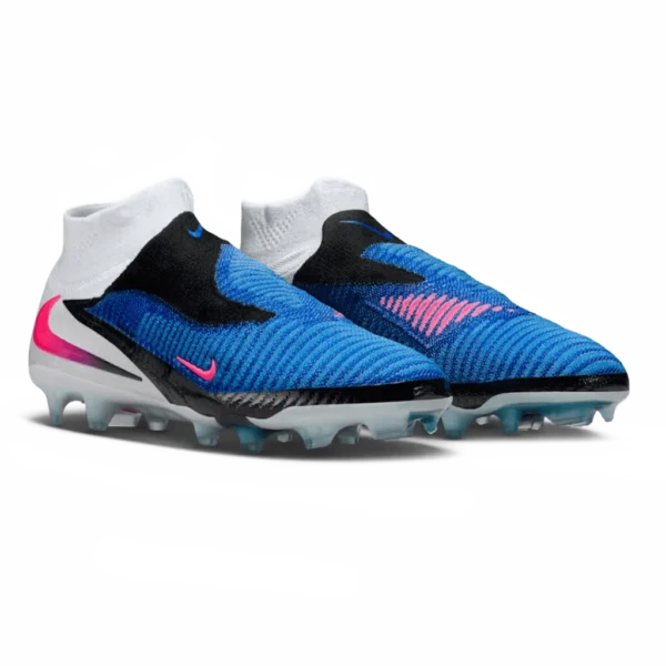 ⁦Nike Phantom 6 High Elite Racer Blue White Pink Blast⁩ – תמונה ⁦2⁩