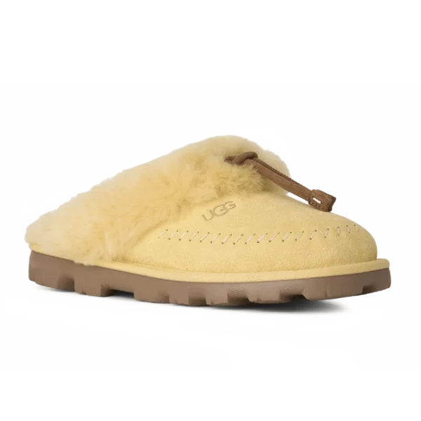 ⁦UGG Coquette Stitch Slipper Muted Mustard⁩ – תמונה ⁦2⁩