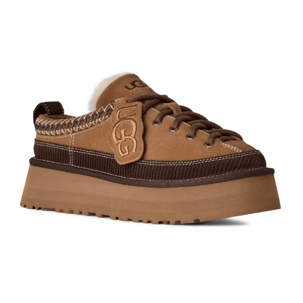 ⁦UGG Heritage Lace-Up Slipper Chestnut⁩ – תמונה ⁦2⁩